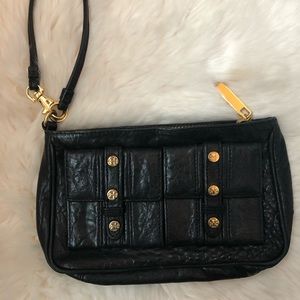 Tory Burch genuine leather wristlet/ clutch